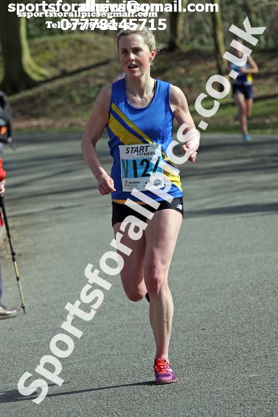 Senior womens Northern 6 Stage Road Relay Champs., Birkenhead Park. Photo: David T. Hewitson/Sports for All Pics
